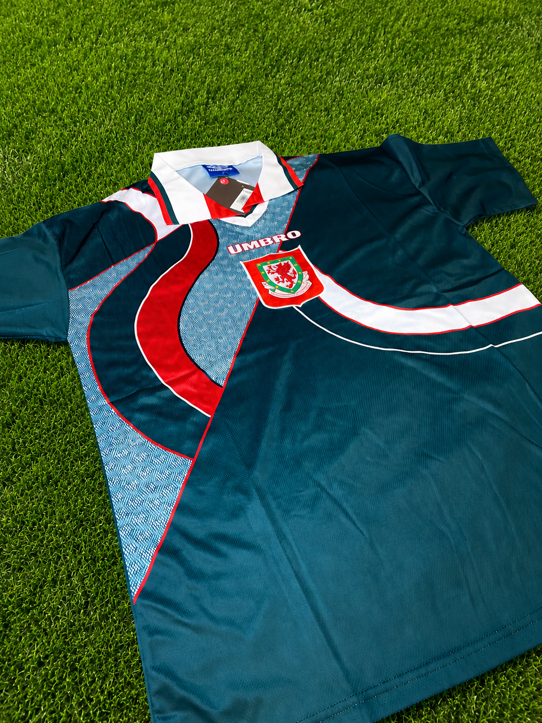 Camiseta Retro Gales Umbro Vintage 1994/95 talla L