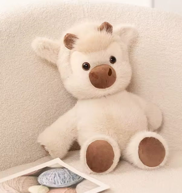 Peluche interactivo de vaca que corre– Juguete Suave perfecto para regalar