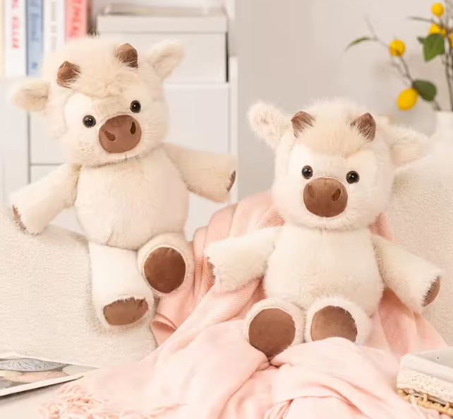 Peluche interactivo de vaca que corre– Juguete Suave perfecto para regalar